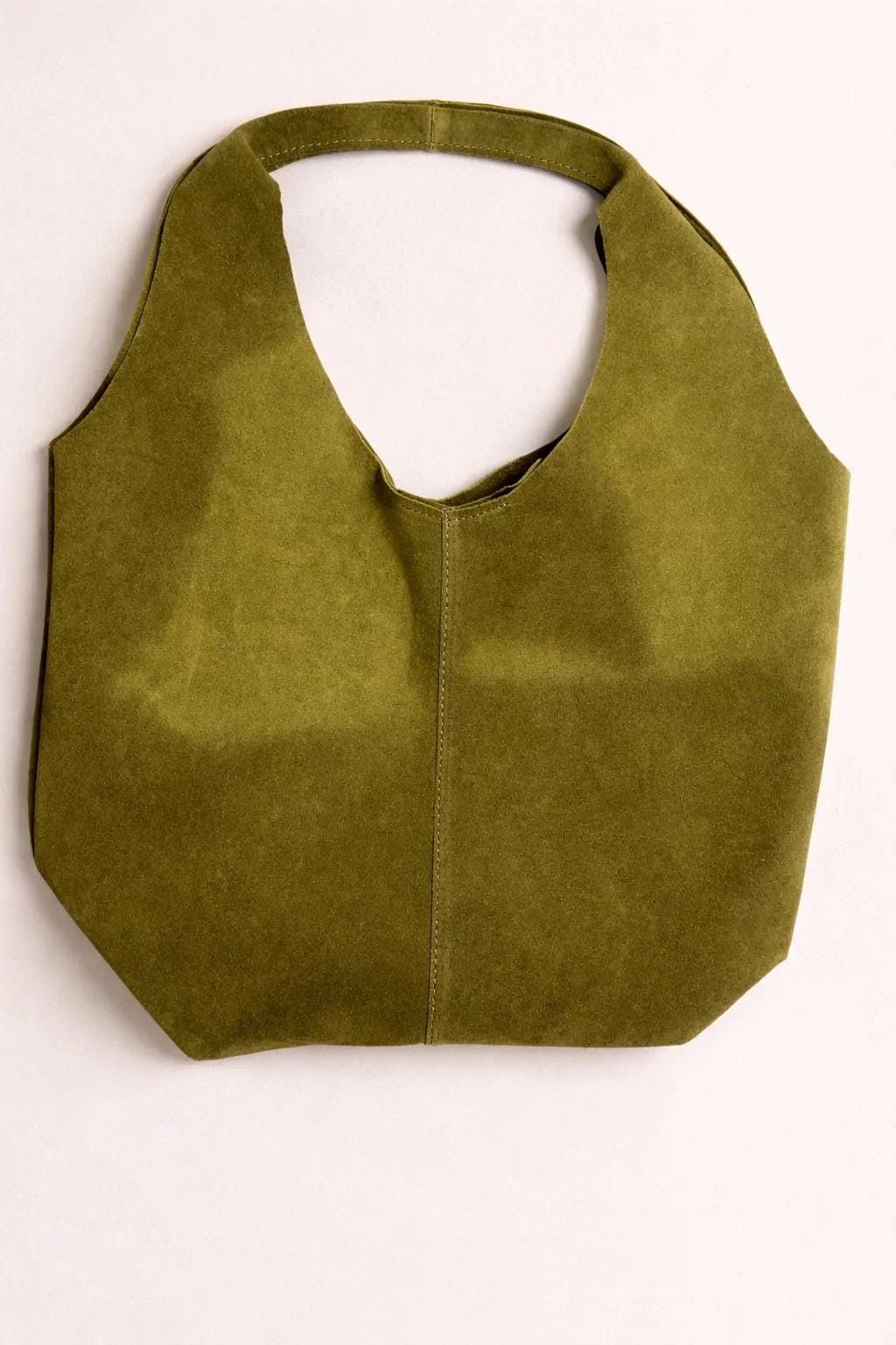 Genuine Leather Hobo Bag, Spacious Shoulder Tote, Lightweight Handcrafted Leather Bag, Soft Suede Finish, Multiple Colors , Gift for Her
