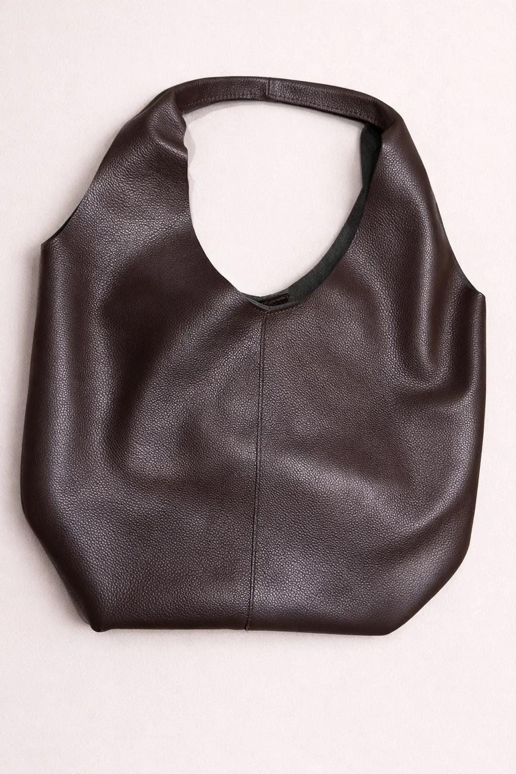 Genuine Leather Hobo Bag, Spacious Shoulder Tote, Lightweight Handcrafted Leather Bag, Soft Suede Finish, Multiple Colors , Gift for Her