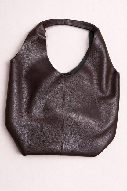 Genuine Leather Hobo Bag, Spacious Shoulder Tote, Lightweight Handcrafted Leather Bag, Soft Suede Finish, Multiple Colors , Gift for Her