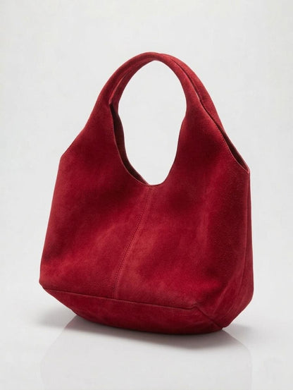Slouchy Leather Hobo Bag | Large Shoulder Purse | Minimalist Everyday Handbag | Soft Leather Tote Bag | Multi-Color Options Gift for Her