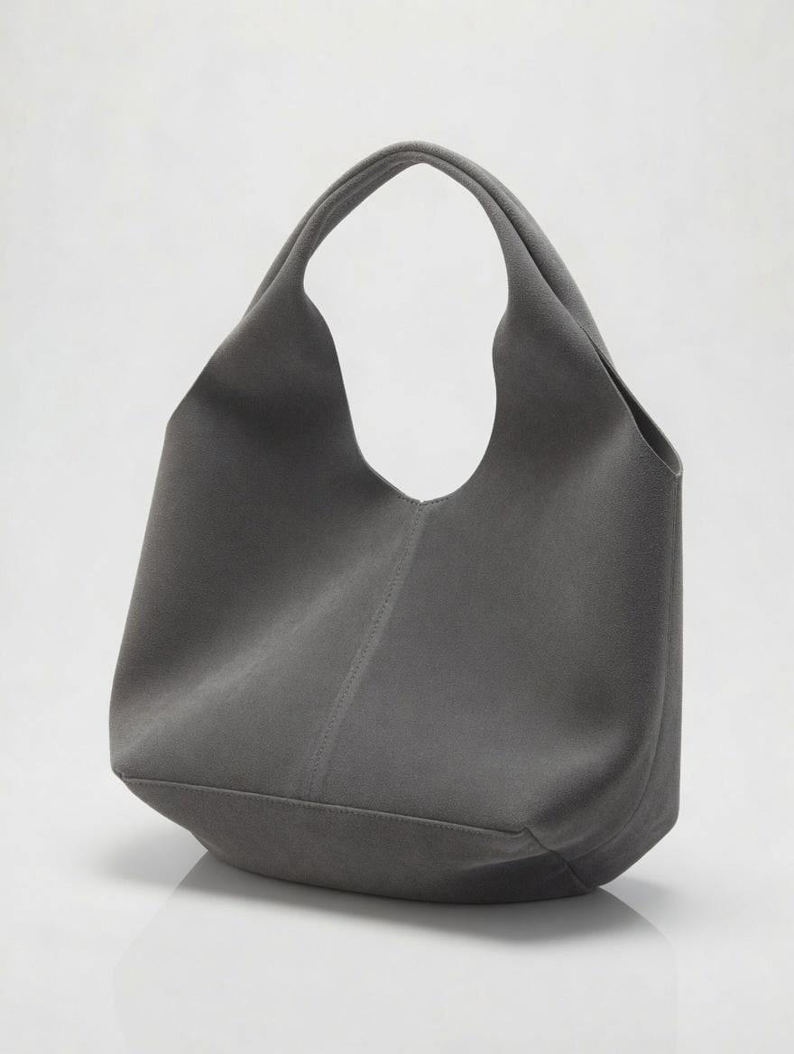 Slouchy Leather Hobo Bag | Large Shoulder Purse | Minimalist Everyday Handbag | Soft Leather Tote Bag | Multi-Color Options Gift for Her