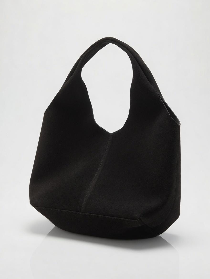 Slouchy Leather Hobo Bag | Large Shoulder Purse | Minimalist Everyday Handbag | Soft Leather Tote Bag | Multi-Color Options Gift for Her
