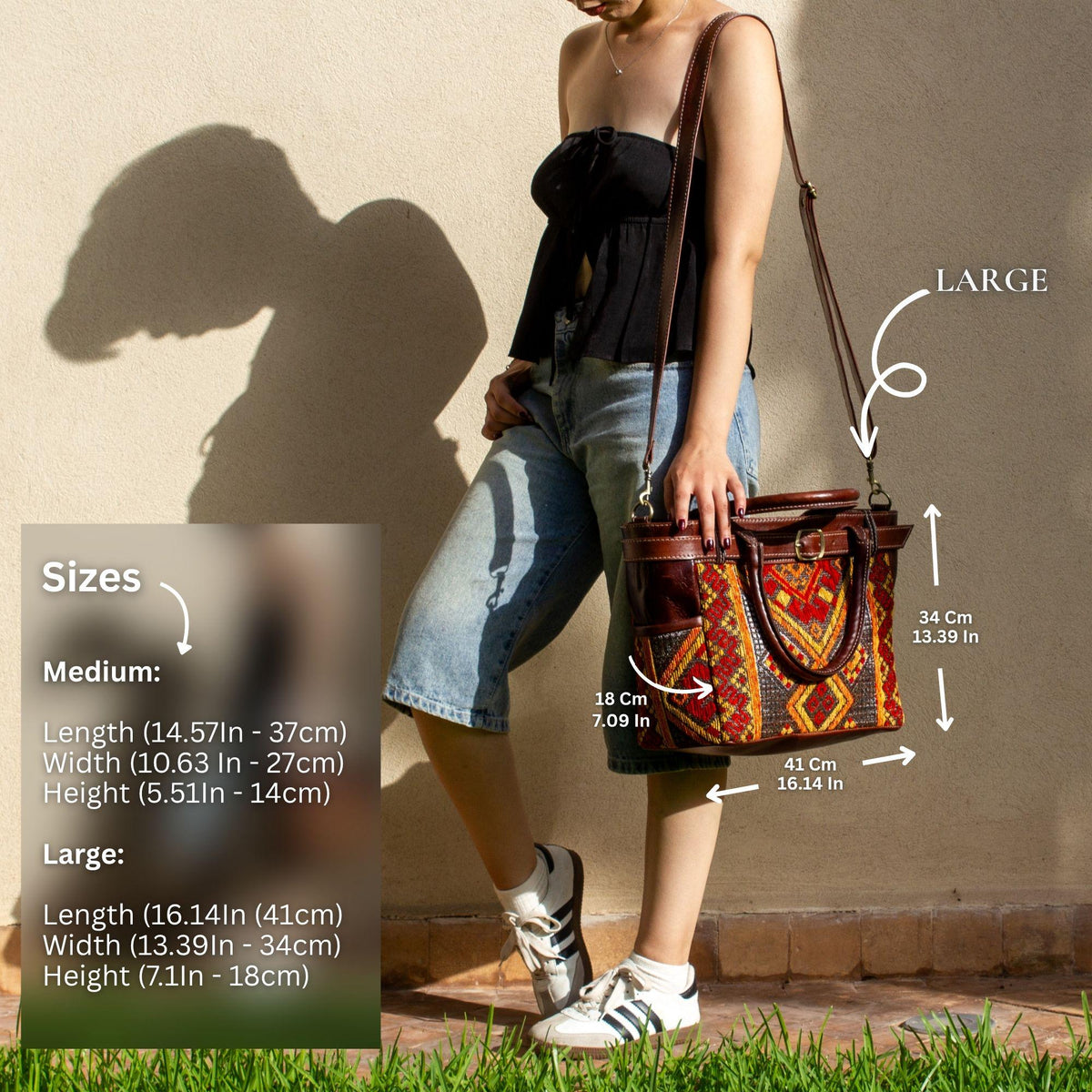 Personalized Leather Tote Bag, Moroccan Carpet Shoulder Bag, Handmade Leather Work Tote, Genuine Leather Bag, Gift for Women